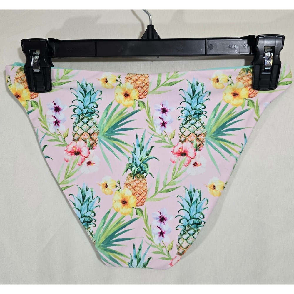 Snapper Rock Kids Girls‎ Swimwear Bikini Bottoms Pineapple Floral Print UPF 50+ - Picture 4 of 6